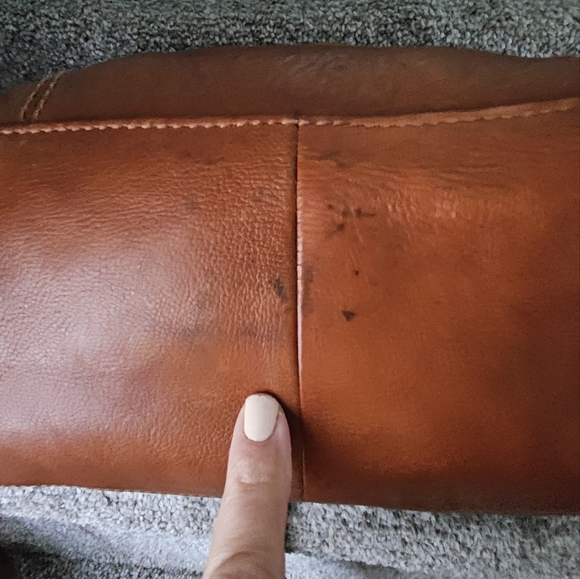 Madewell Brown Leather Satchel - Picture 10 of 12